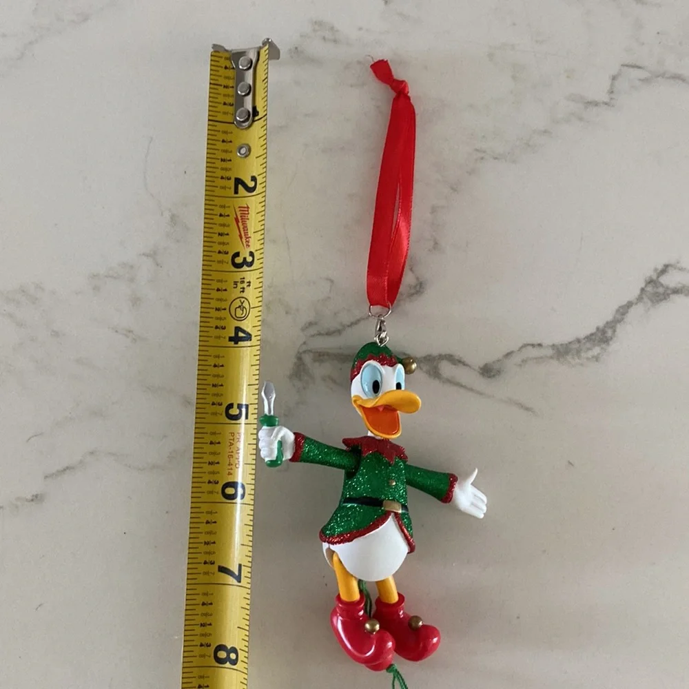 Disney Donald Duck Elf Marionette Ornament - Picture 4 of 6